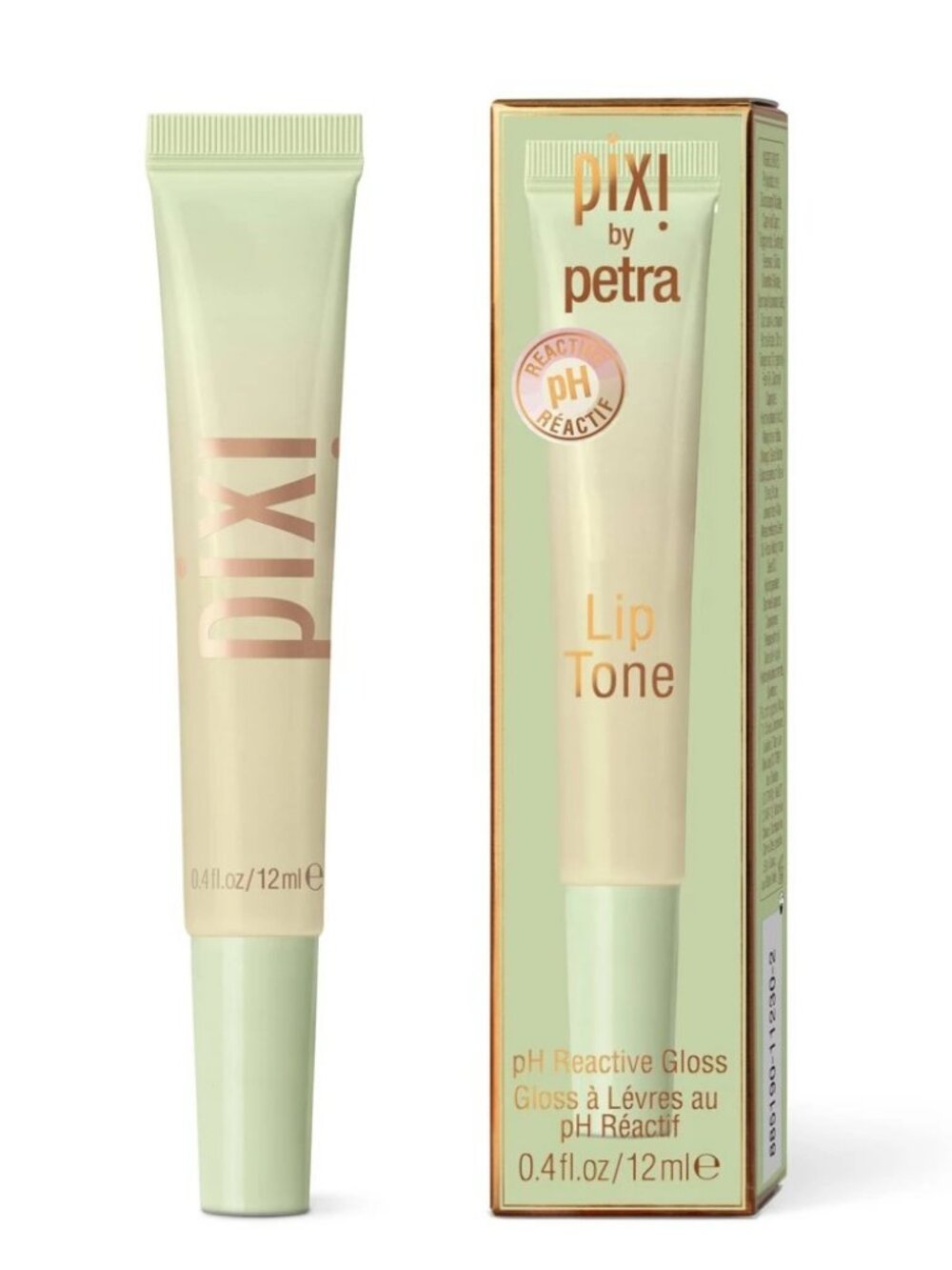 Pixi by Petra LipTone PH Lip Gloss - Gold Gleam - 0.4 Fl Oz: Paraben-Free, Vegan